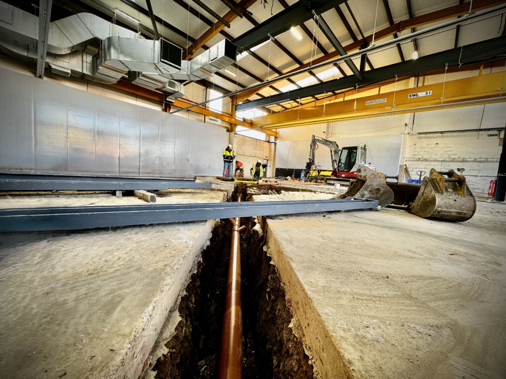 Groundworks drainage